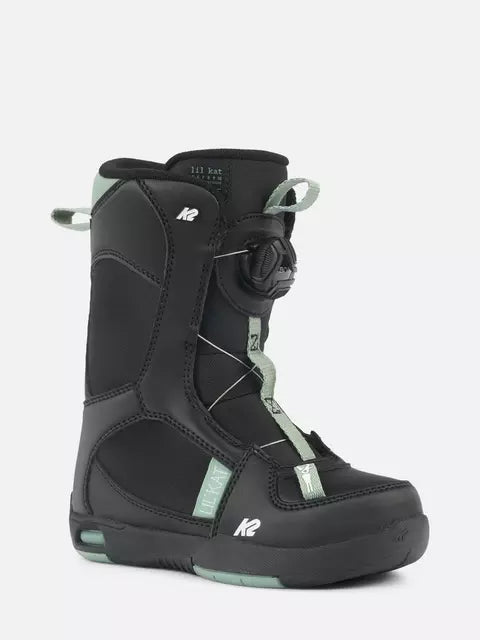 K2 - Youth Snowboard Boots, Lil Kat. Black. 2025