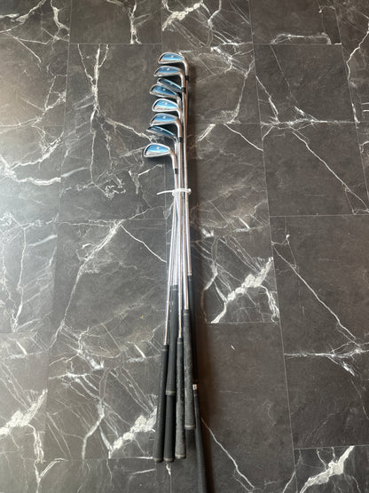 USED WIlson Power Surge Iron Set 8pcs (4,5,6,7,8,9,S,P) RH