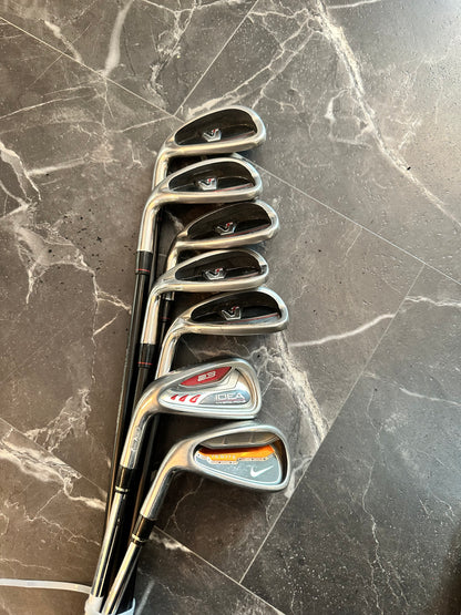 USED Mixed Nike Vr Iron Set 7pcs (6,7,8,9,A,S,P) LH