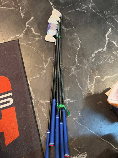 USED Cobra King F7 Iron Set 7pcs (5,6,7,8,9,G,P) LH