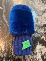 Fuzzy Blue 3 Wood Head Cover