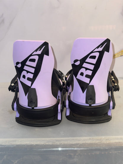 Used Ride C6 Snowboard Bindings Medium