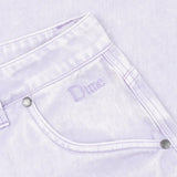 Dime - Pants, Baggy Denim. Stone Lilac