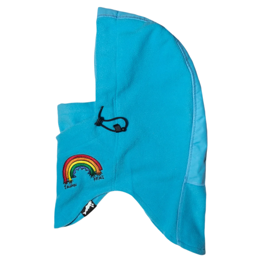 Salmon Arms - Fleece Hood, Rainbow. Blue 2025