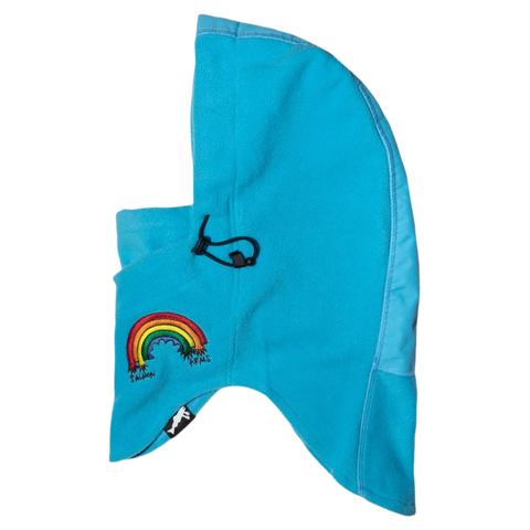 Salmon Arms - Fleece Hood, Rainbow. Blue 2025