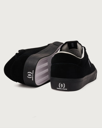Hours is Yours - Shoes, Dustin Dollin Piss Drunx , Black Suede