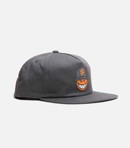 Thrasher x Spitfire SF Loc Snapback - Charcoal