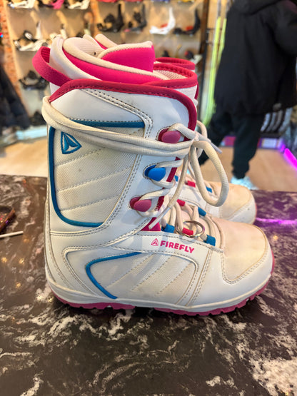 USED Firefly Snowboard boots size-Junior 5