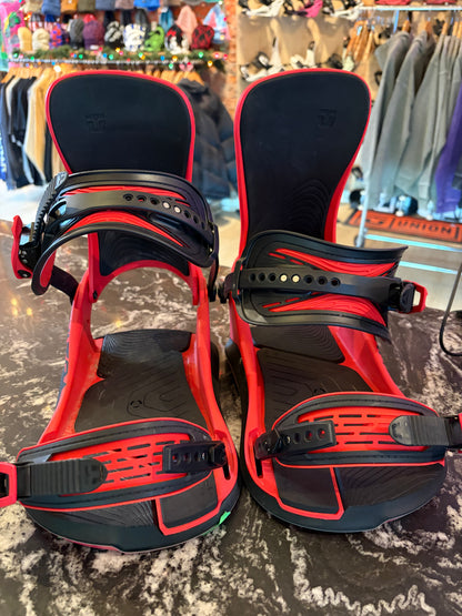 DEMO Union Ultra Bindings, Red Size Large