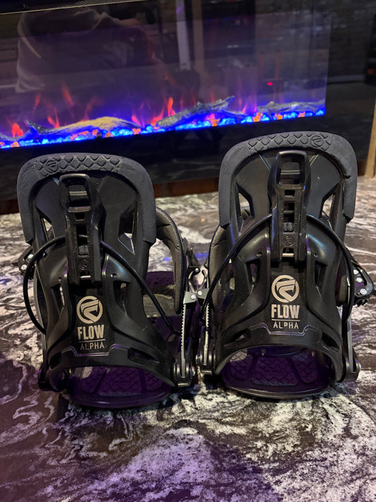 USED Nidecker Flow Alpha Bindings XL