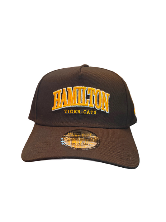 New Era 9Forty A Frame Hamilton Ti-Cats Arch Black