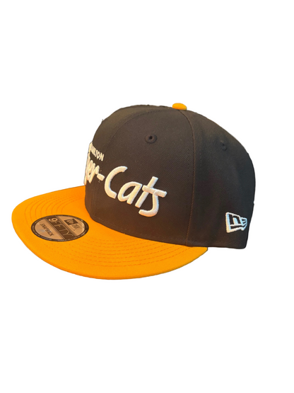 New Era 9Fifty Hamilton Ti-Cats Script Black Gold Snap Back