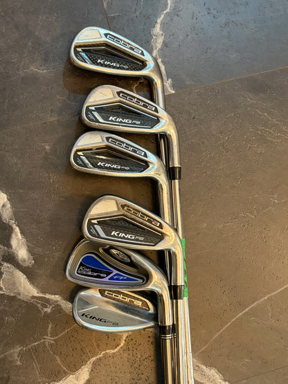 USED King Cobra F8 Iron Set 6pcs (5,6,7,8,G,P)RH