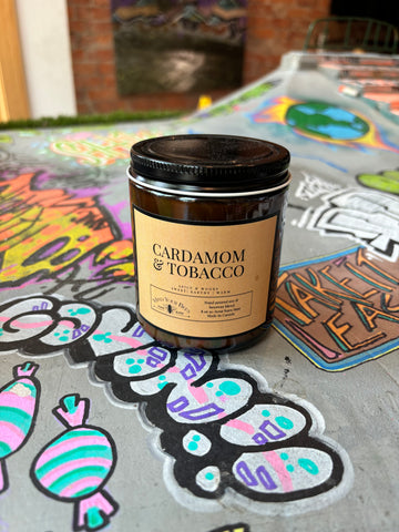 Mind Your Bees - Cardamom & Tobacco Candle