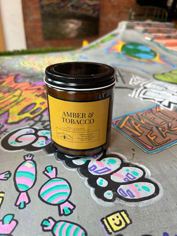 Mind Your Bees - Amber & Tobacco Candle
