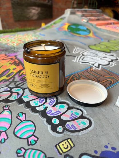 Mind Your Bees - Amber & Tobacco Candle