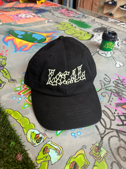 Local - Hat, B.O.D Font GLOW IN THE DARK