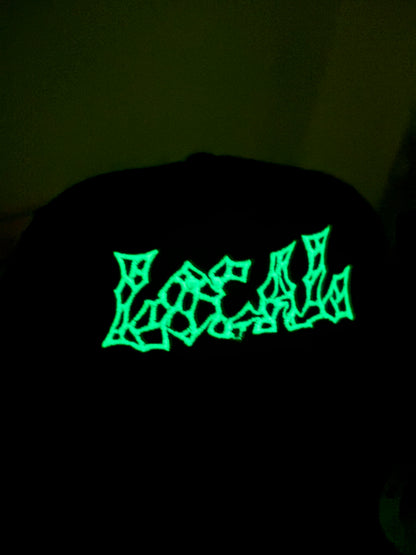 Local - Hat, B.O.D Font GLOW IN THE DARK