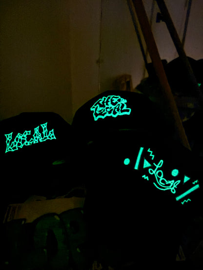 Local - Hat, B.O.D Font GLOW IN THE DARK