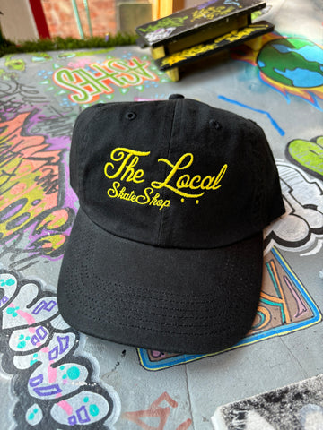 The Local - Hat, Classic Script, Dad Cap.