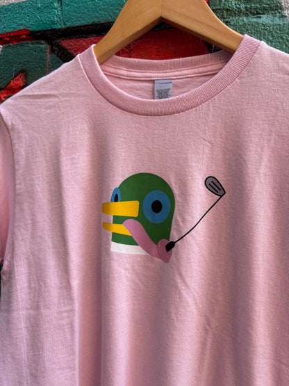 LEWIS MALLARD X LOCAL INVITATIONAL Pink Printed T-Shirt