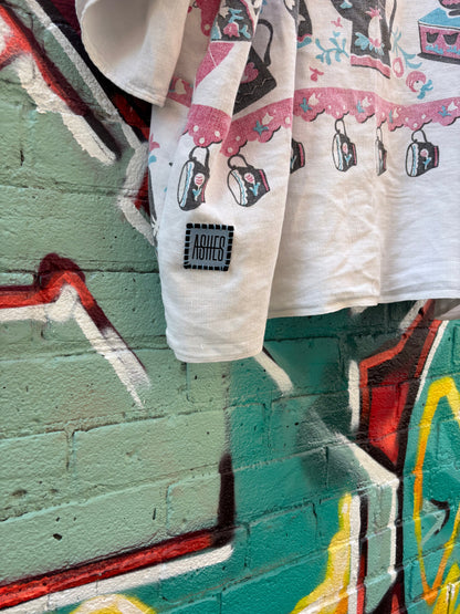 SUGAR TIME TABLE CLOTH COLLARED TOP