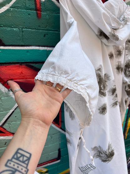 REWORKED COTTON MILITARY PONCHO