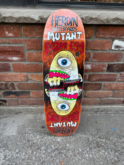 Heroin Mutant Razoregg Deck 9.5"