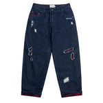 Dime- Secret Baggy Denim Pants, Indigo