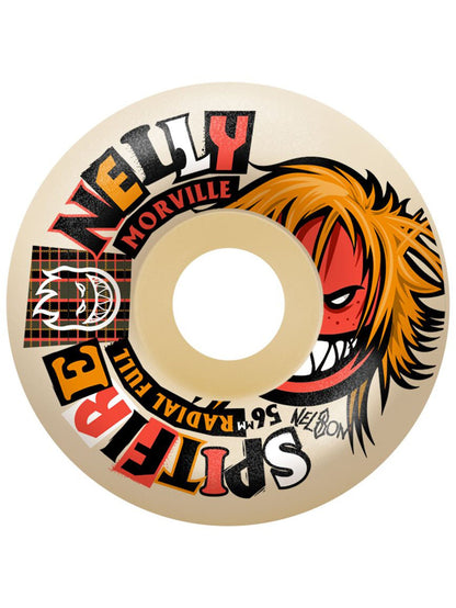 SPITFIRE F4 Nelly Morville Rough Cut Radial Full 99A Skateboard Wheels