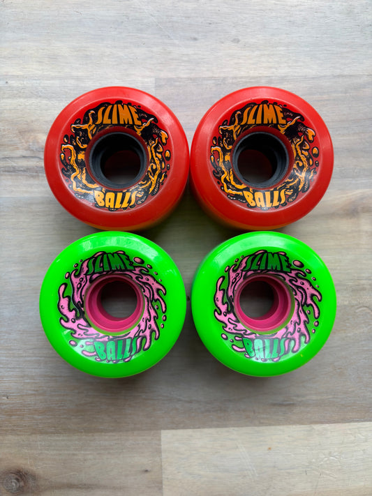 OJ Slimeballs, Green/Red, 60mm 78A