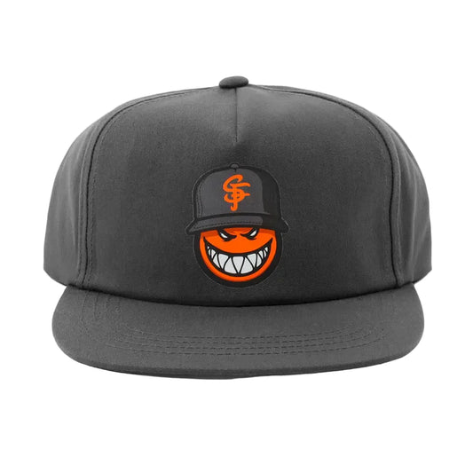 Thrasher x Spitfire SF Loc Snapback - Charcoal
