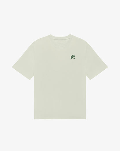 Malbon - BERMUDA PALMS TEE, Green Tint
