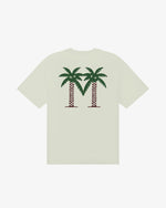 Malbon - BERMUDA PALMS TEE, Green Tint