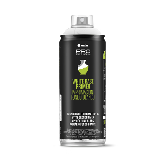MTN PRO Spray Paint - Matt White Base Primer