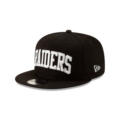 New Era - Oakland Raiders NFL  Men's Black 9Fifty Arched Basic Snapback