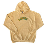 The Local - Hoodie, Varsity Chenille Patch. BRN/GRN
