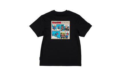 SOUVENIR - PRESS POLICE TEE BLACK