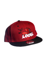 New Era The Local Devil SnapBack - Red/Black