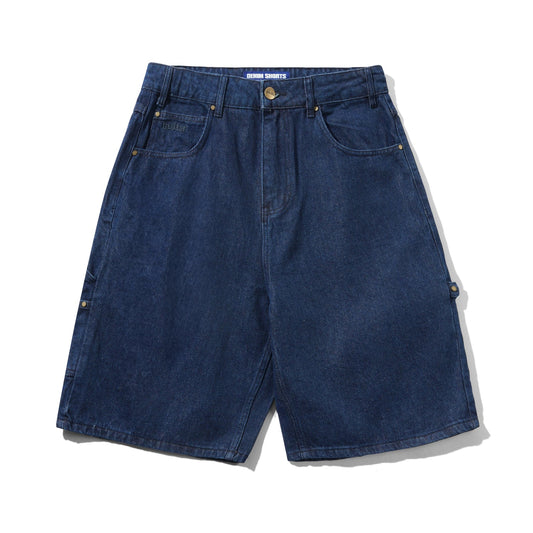 Butter Goods- Rivet Denim Shorts, Raw Indigo