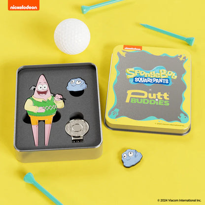 Putt Buddies - Golfing Patrick Divot Tool w/ Pete the Rock Ball Marker