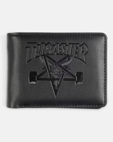 Thrasher - Wallet, Skate Goat. Leather
