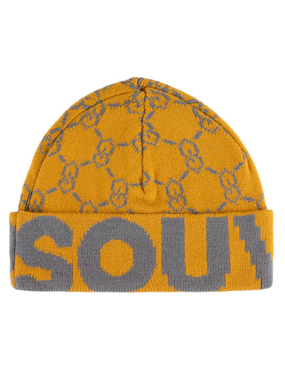 Souvenir - Beanie, Knit Cuff. Butter/GRY. 2024