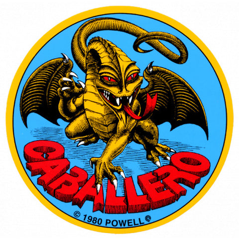 Powell - Sticker, Bones Brigade Cab Original Dragon