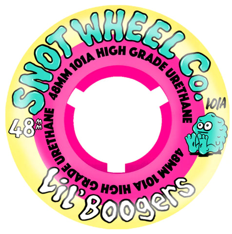 Snot - Wheels, Lil Booger. Pink/Yellow. 101A