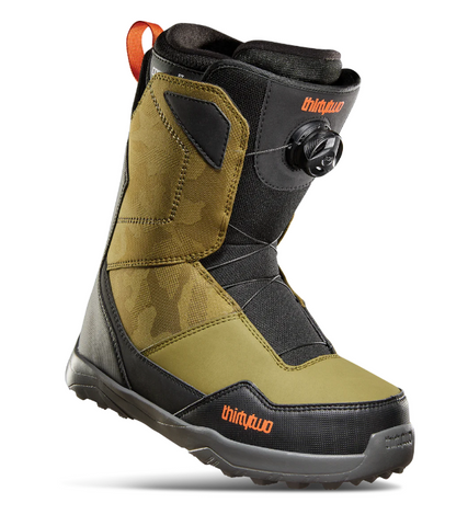 ThirtyTwo - Men's Snowboard Boots, Shifty BOA, GRN/BLK