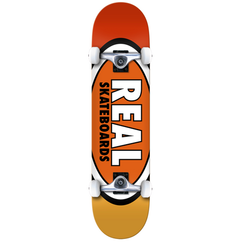 Real - Complete Built Skateboard, Oval. 7.75