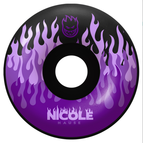 Spitfire - Wheels, Nicole Kitted Radial. F4. 99D. Black