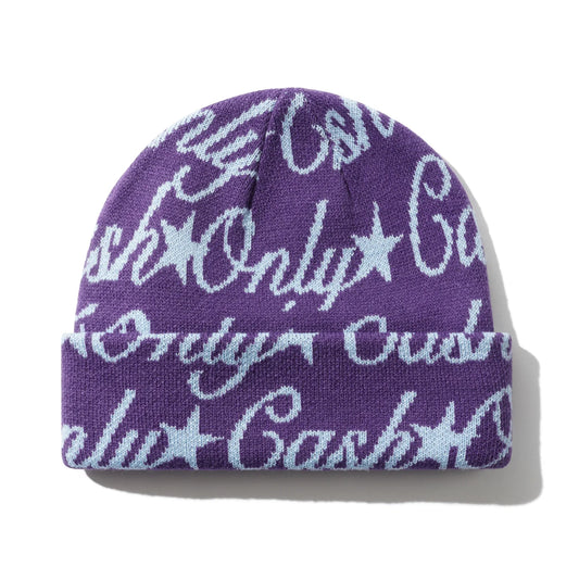 Cash Only - Script Beanie