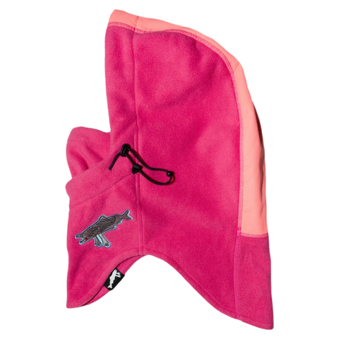 Salmon Arms - Fleece Hood, Spawn. Pink 2025